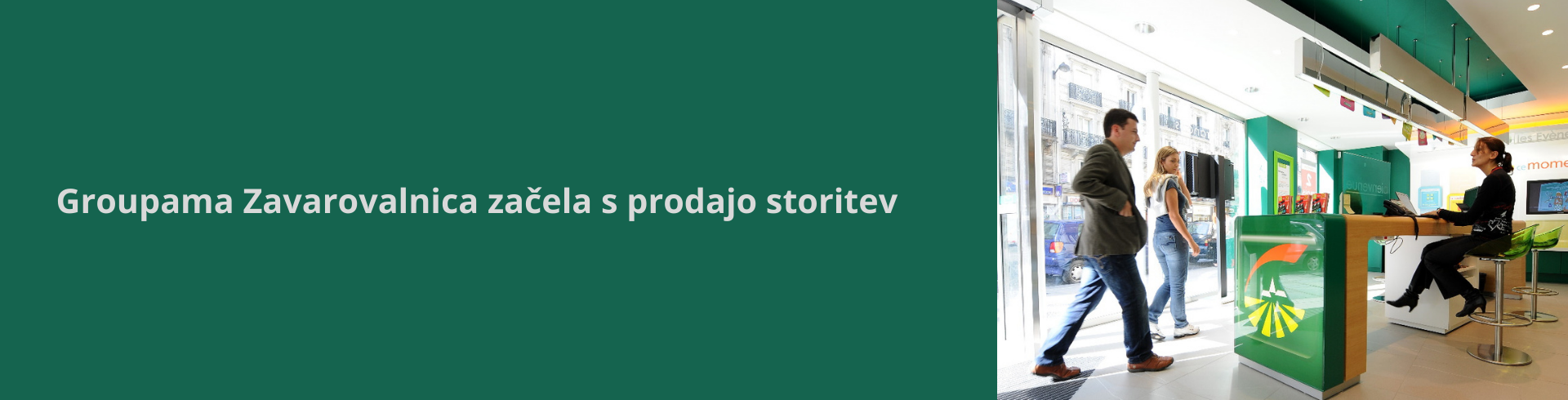 Groupama Zavarovalnica začela s prodajo storitev